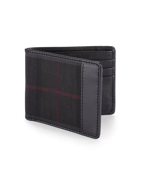 burberry black men's wallet|burberry men's wallet horseferry.